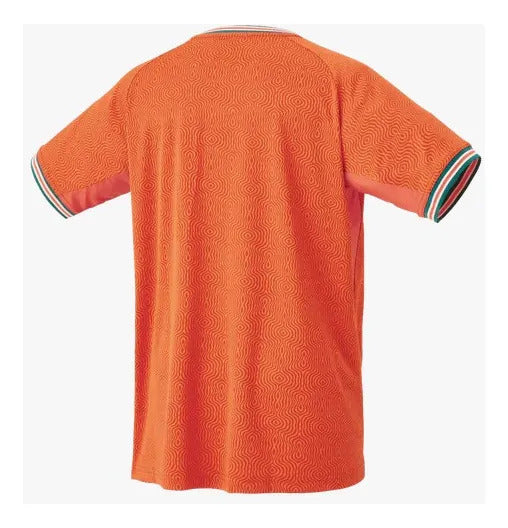 Playera Yonex Mens Crew Neck 10560ex Orange Mediana