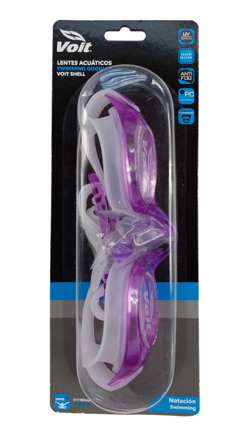 Goggle Voit Sr Shell  Aqua Y Morado