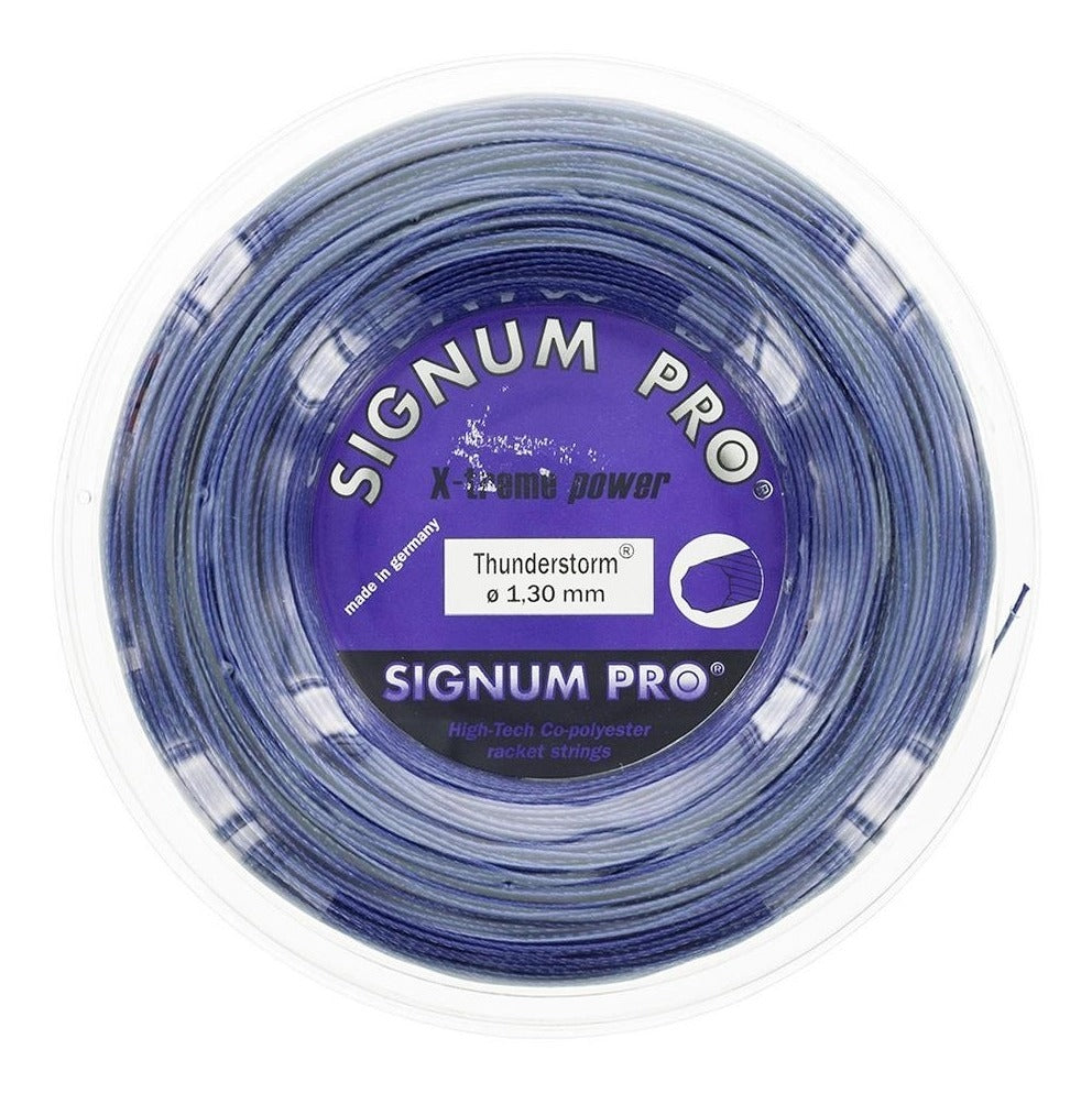 Cuerda Para Raqueta Signum Pro Thunderstorm 1.30mm 200 Mts