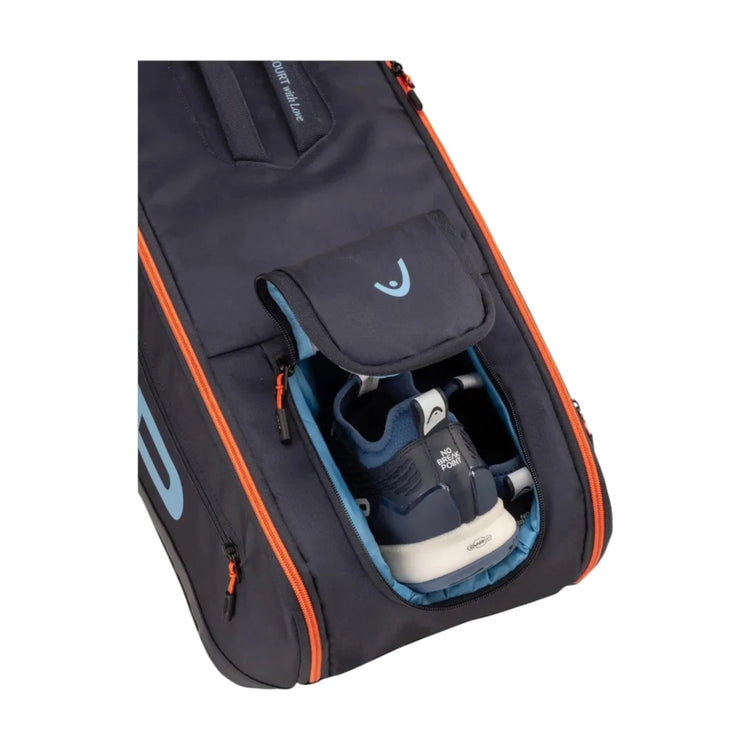Raquetero Head Pro L Jannik Sinner Navy Para 9 Raq Tenis