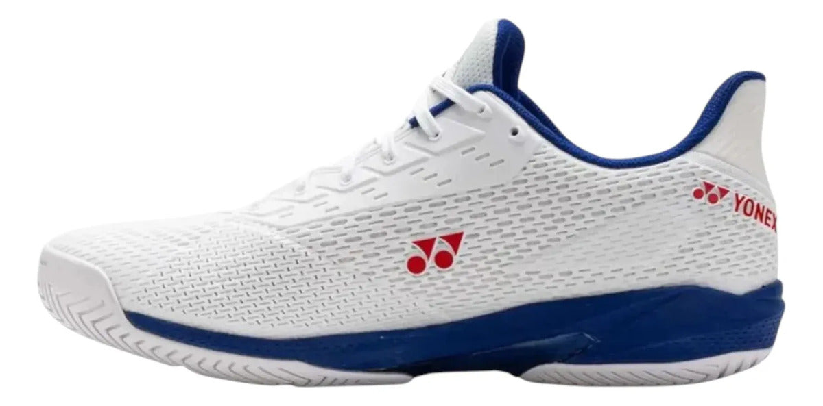 Tenis Yonex Power Cushion Ad-accel Wide Blanco Azul 26.5cm