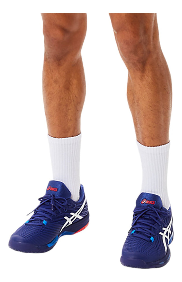 Tenis Asics Gel Resolution 8 Blue Para Tennis 5.5mx 7.5us
