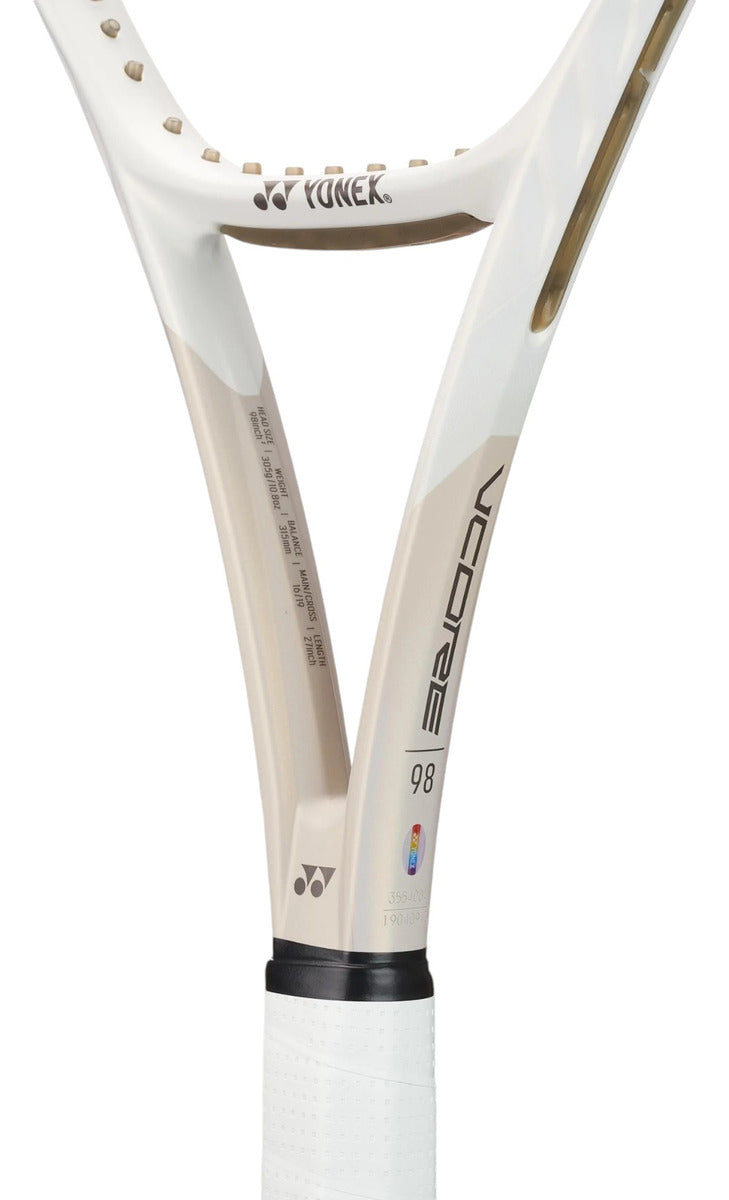 Raqueta De Tenis Yonex Vcore 98 Sand Beige 2024 305g 1/2