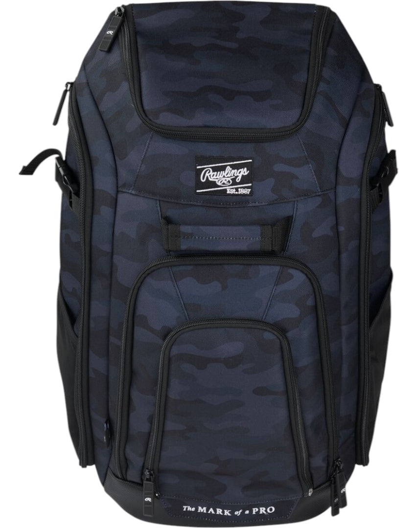Backpack De Béisbol Rawlings Legion 2 Players Black Camo