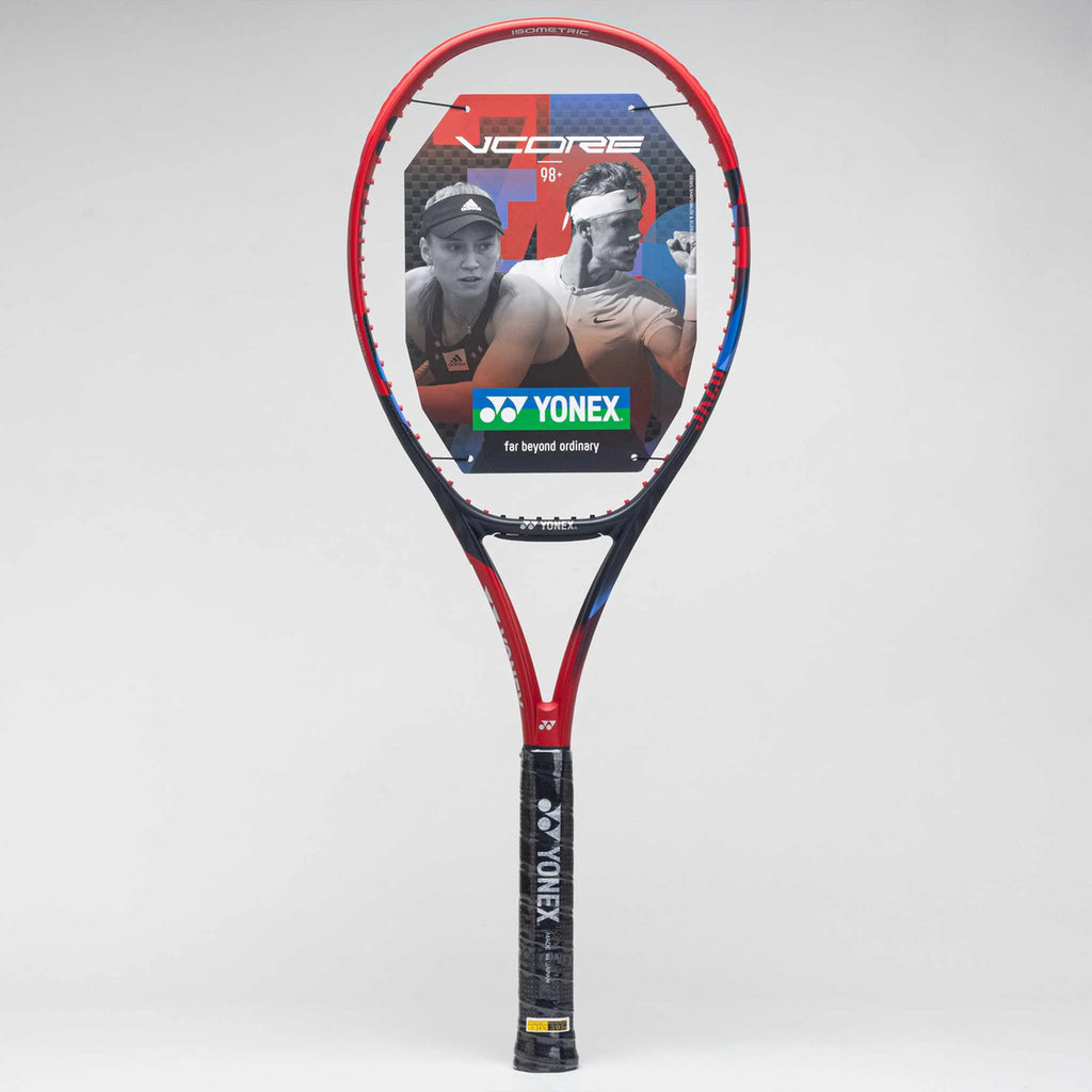 Raqueta De Tenis Yonex Vcore 98+ Plus Rojo 16 X 19 4 3/8