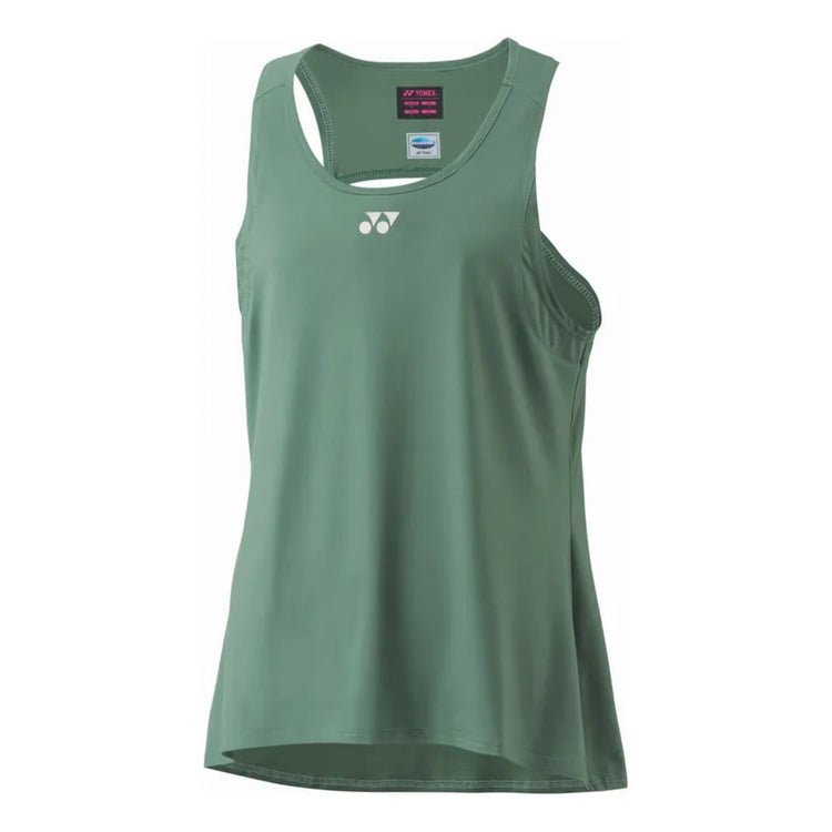Playera Yonex Mujer 16687ex Olive Sin Mangas Tenis Padel Xs