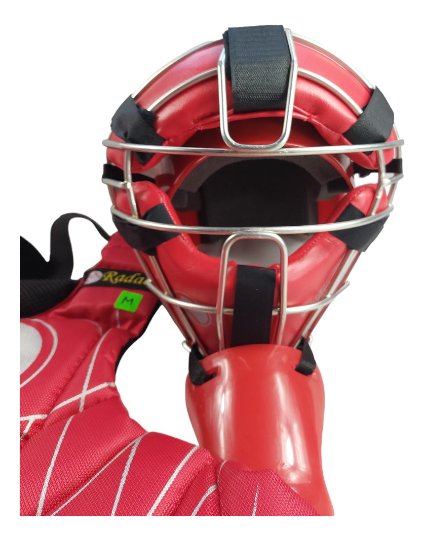 Arreo De Catcher Radach Juvenil Rojo