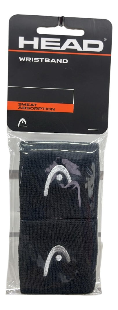Muñequera Head Wristband 2.5 Gris