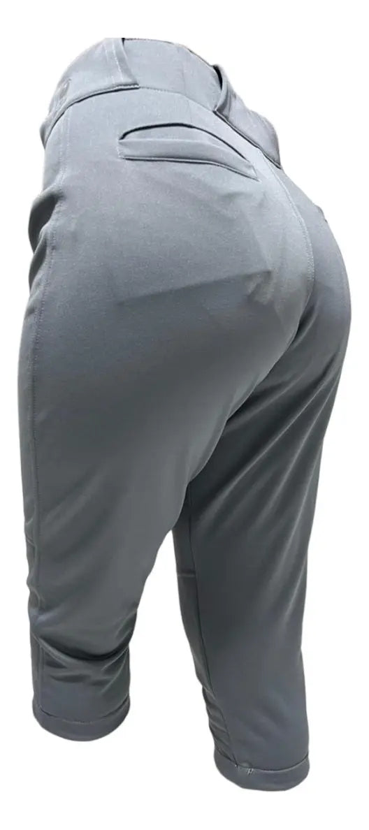 Pantalón Radach Corto Para Dama Softbol Gris