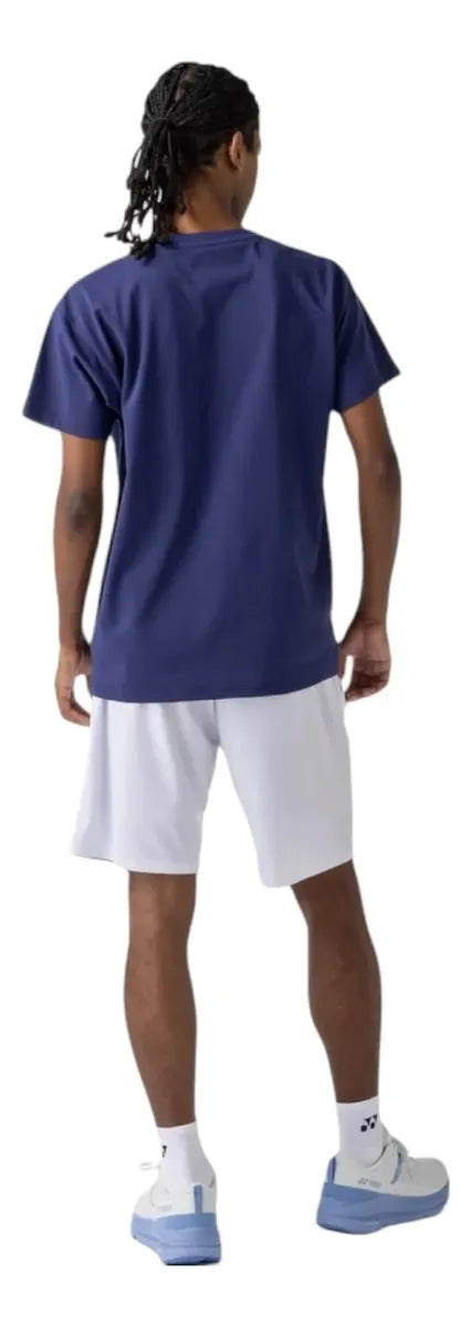 Playera Yonex 16878ex Unisex Azul Marino Tenis Padel