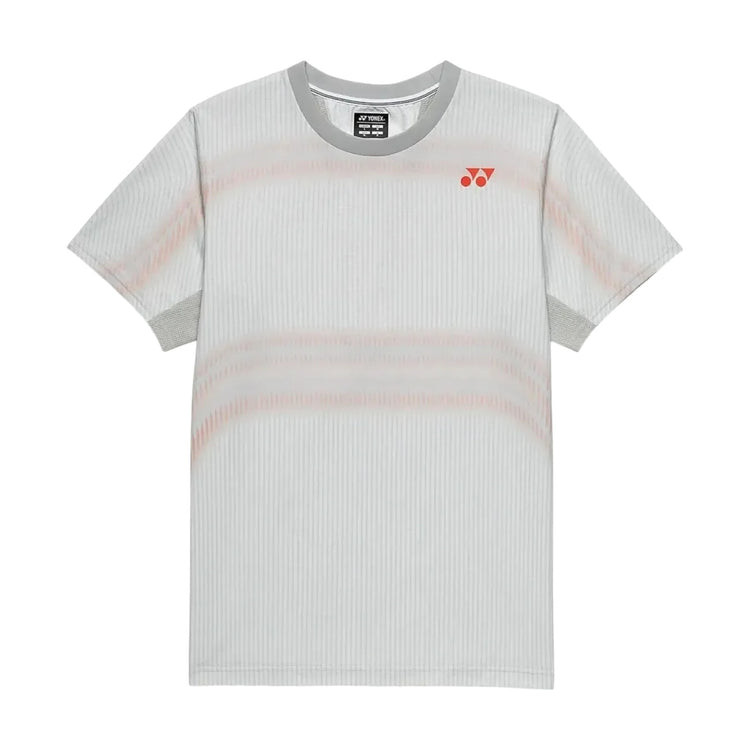 Playera Yonex 10705yx Silver Gray Antistatic Tenis