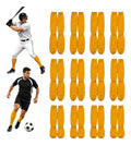 Pack 12 Pares Medias Deportivas Adulto Béisbol Fútbol Amaril