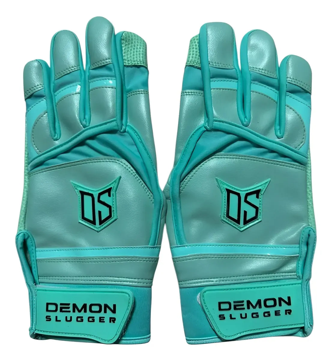 Guantes Bateo Beisbol Ds Fiesta Colors Menta Piel