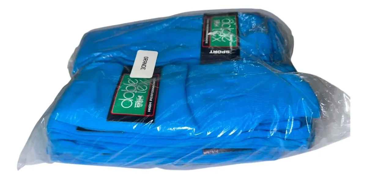 Pack 12 Pares Medias Deportivas Adulto Béisbol Fútbol Cielo