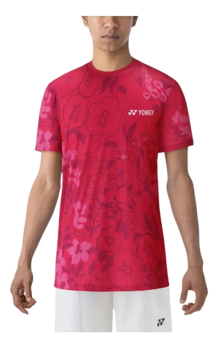 Playera Yonex 16621ex Rosa Tenis Padel Badminton
