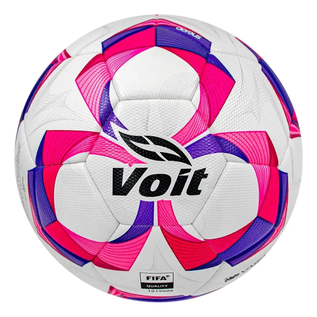 Balón De Fútbol Voit Aereus Rosa 2025 Quality Semipro No. 5