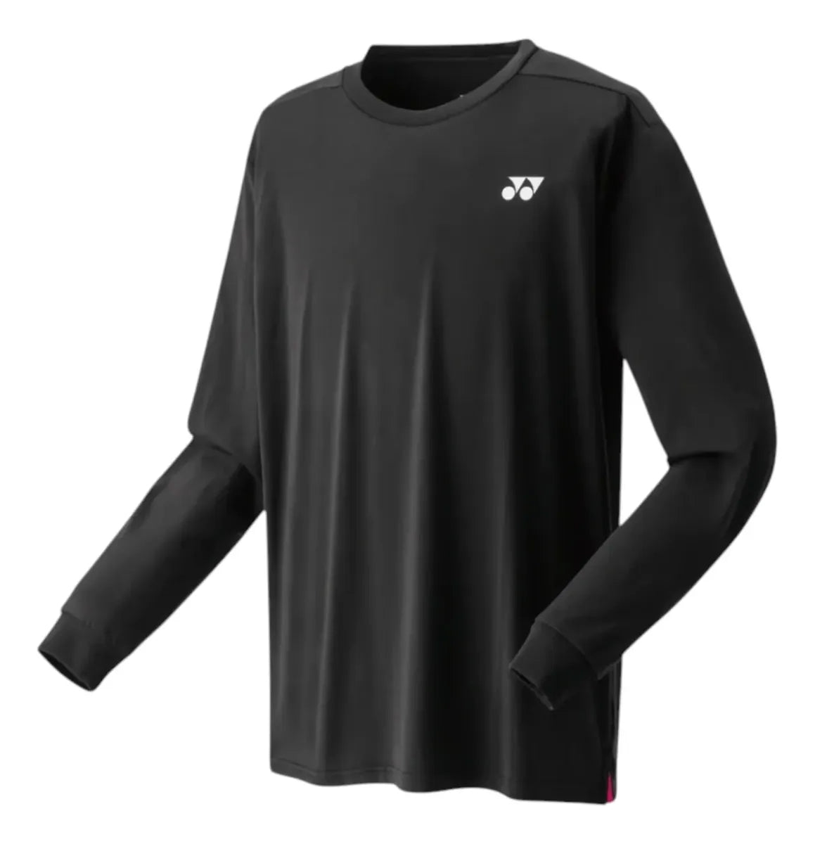 Playera Yonex 16623ex Manga Larga Negra Tenis Uv