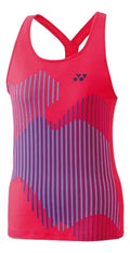 Playera Yonex 20763ex Mujer Sin Mangas Geranium Pink S