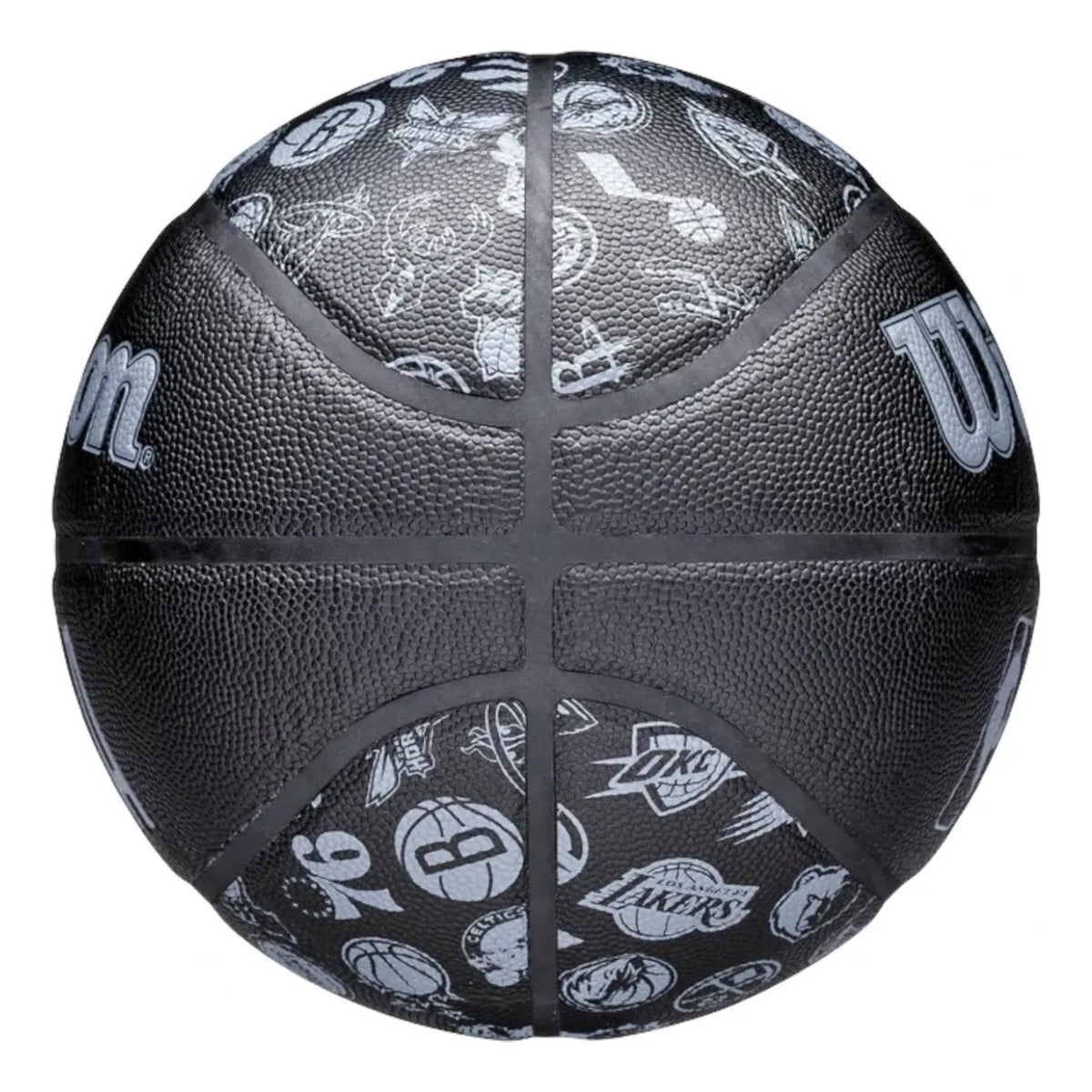 Balon De Basquetbol All Teams Black Premium #7