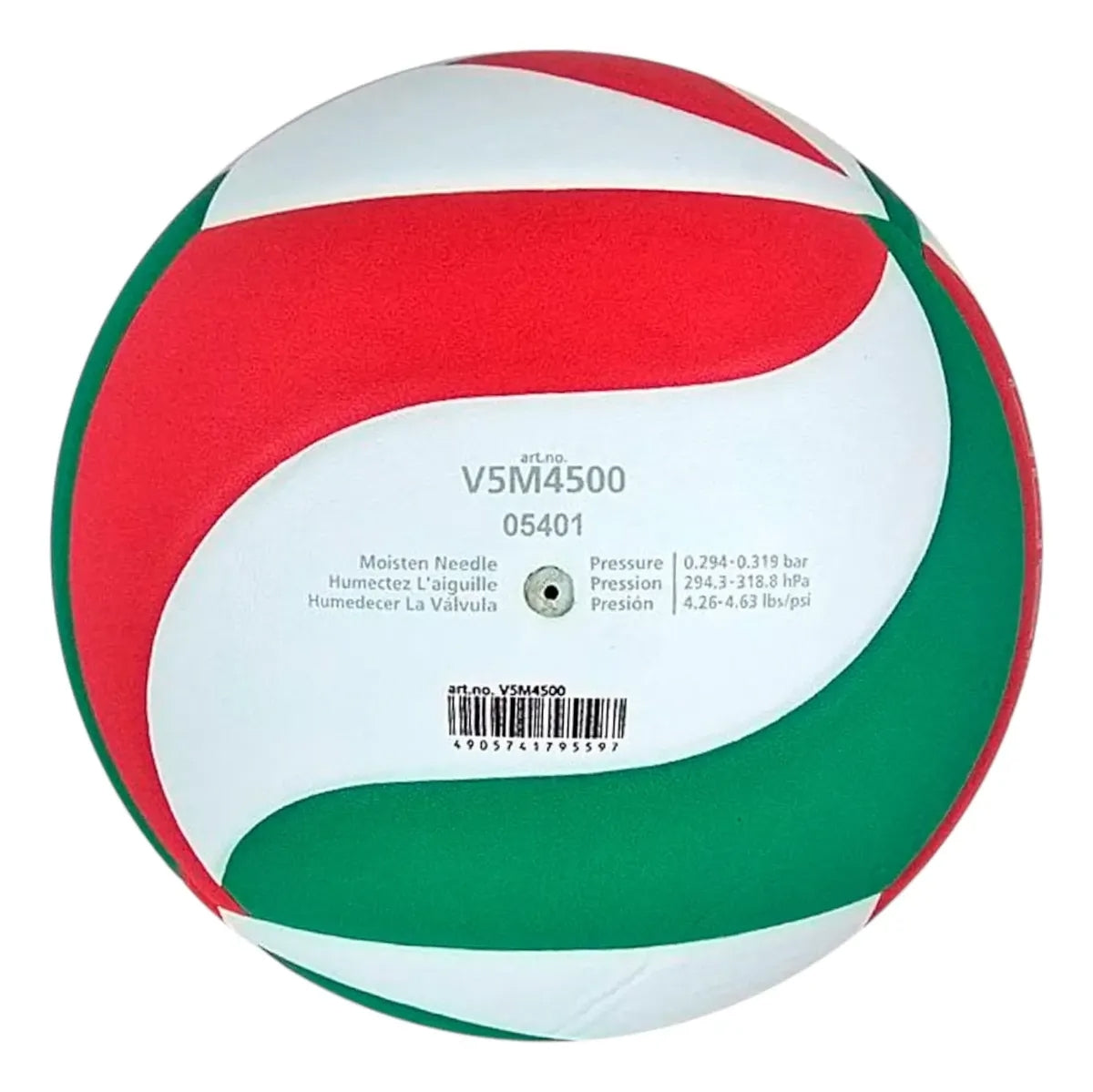 Balón De Voleibol Molten V5m 4500 No 5 Para Sala