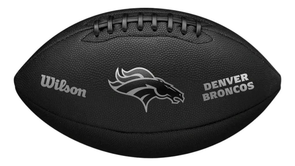 Balon Futbol Americano Wilson Team Metallic Premium Broncos
