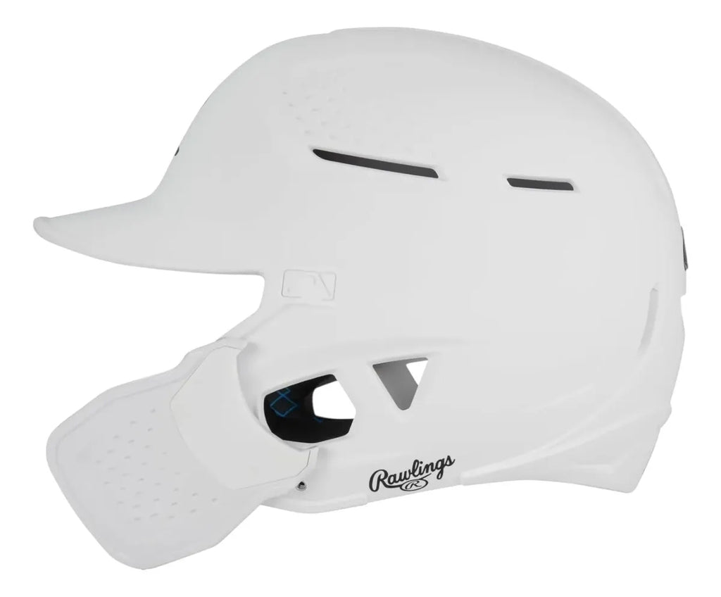Casco Beisbol Rawlings Rx2 Blanco Senior C/protector