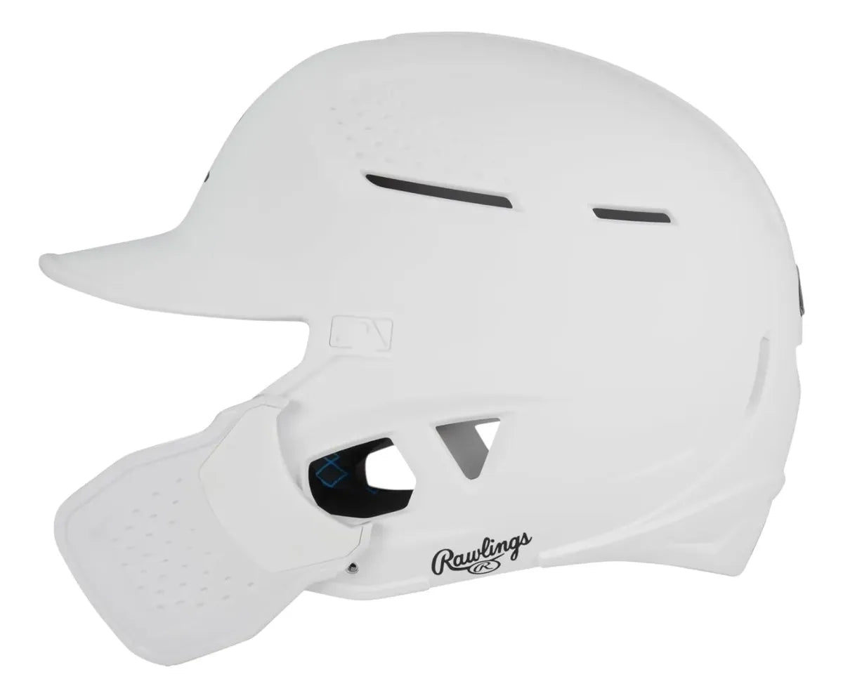 Casco Beisbol Rawlings Rx2 Blanco Senior C/protector