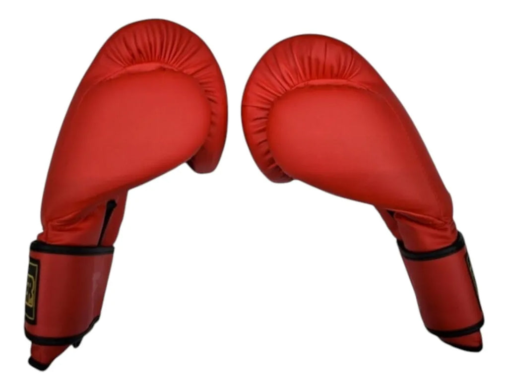 Guantes De Box Voit Fighter 14 Oz Rojo Entrenamiento