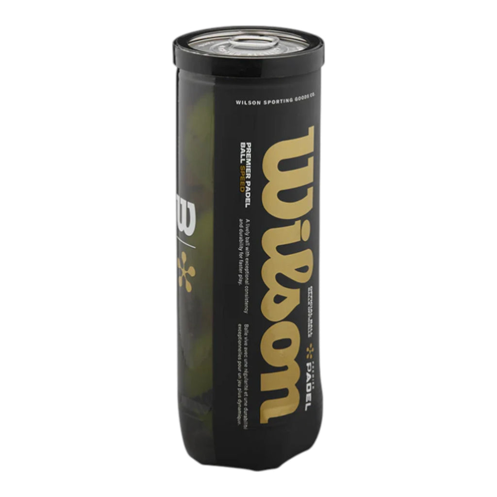 Pelota de Padel Wilson Premier Padel Speed Bote c/3