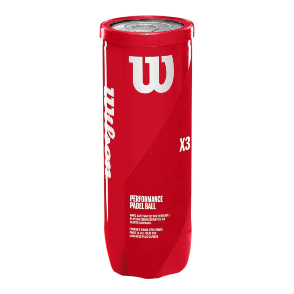 Pelotas De Padel Wilson X3 Bote C/3
