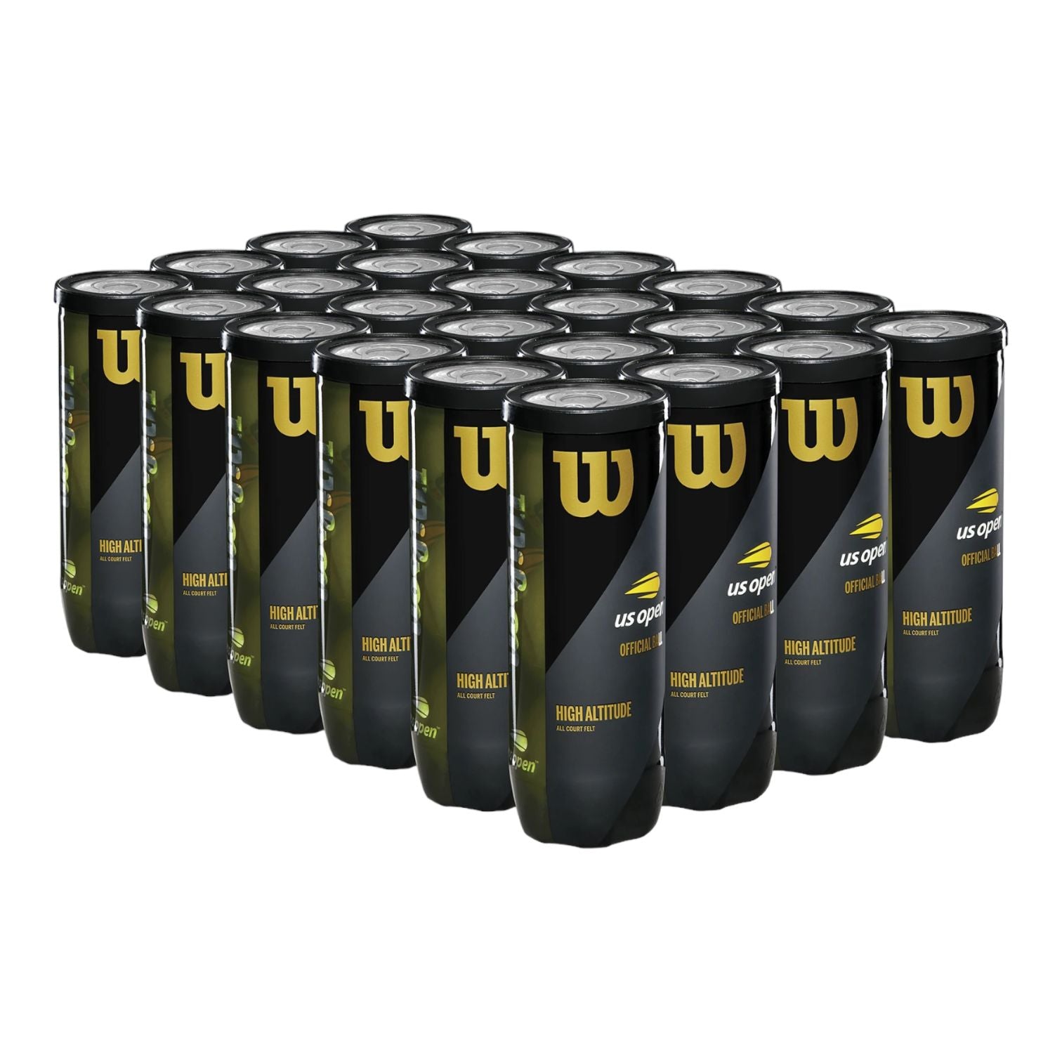 Pelotas De Tenis Wilson Us Open High Altitude Caja 24 pack