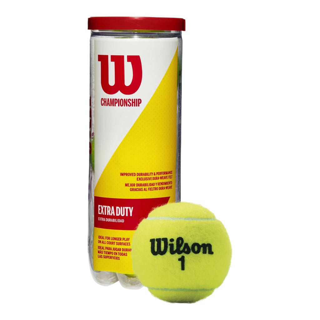 Pelotas de Tenis Wilson Championship Nivel del Mar c/3