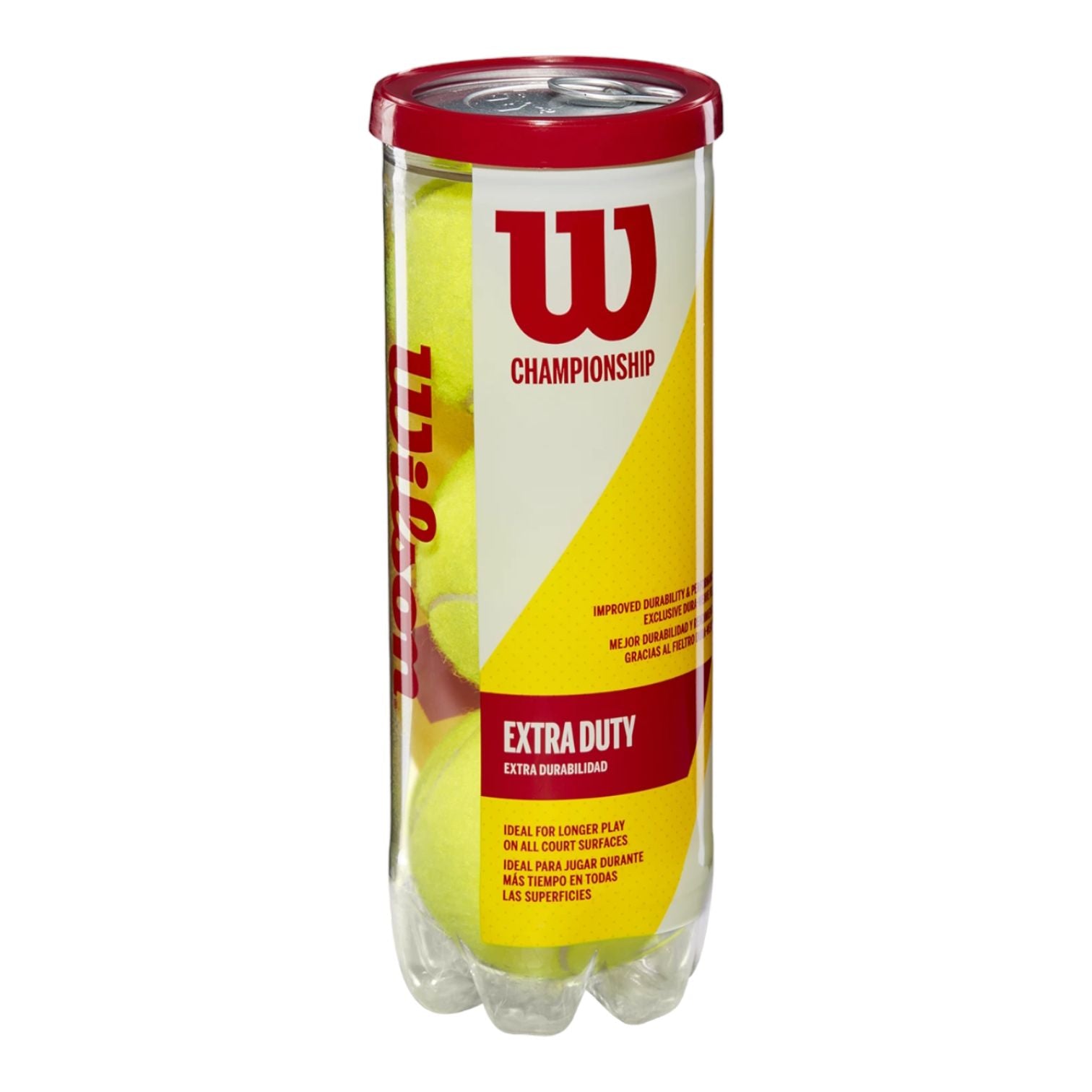 Pelotas de Tenis Wilson Championship Nivel del Mar Caja 24 pack