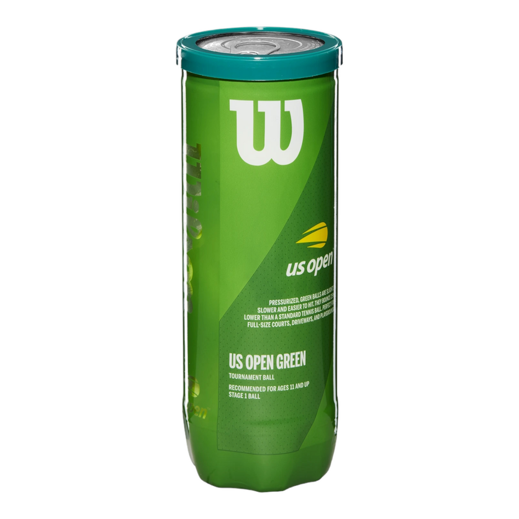 Pelota de Tenis Wilson Us Open Punto Verde c/3