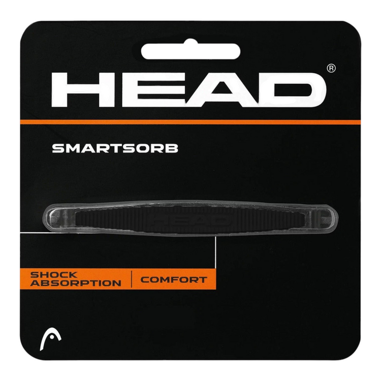 Antivibrador de tenis Head Smartsorb color negro en empaque original de Radach Sports para mayor comodidad de juego