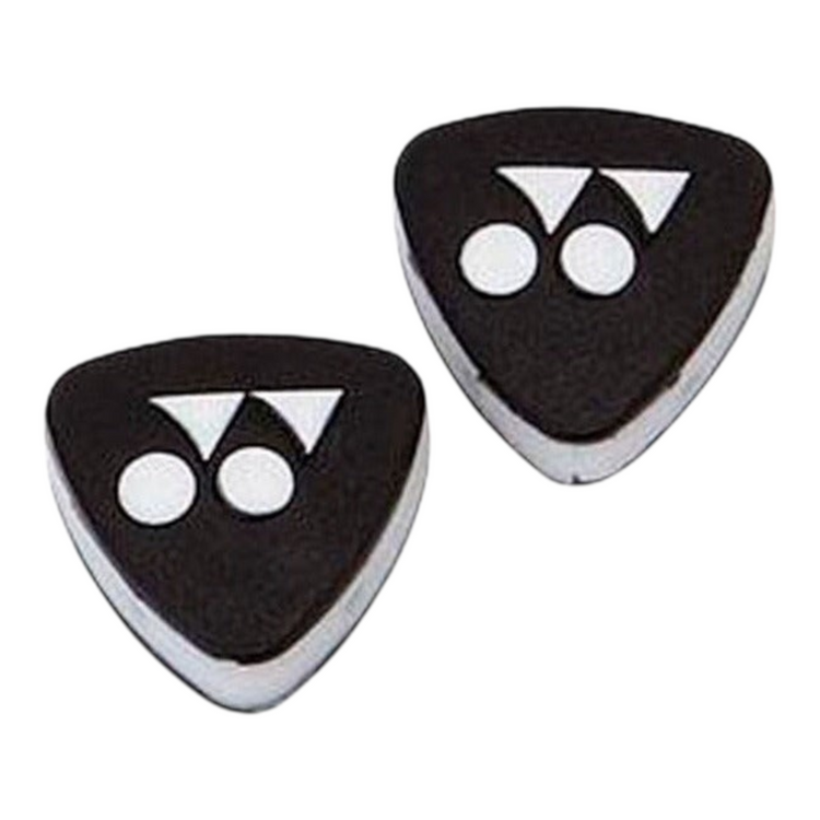 Dos antivibradores de raqueta Radach Sports Yonex Vibration Stopper 5 en color negro con diseño de tres capas