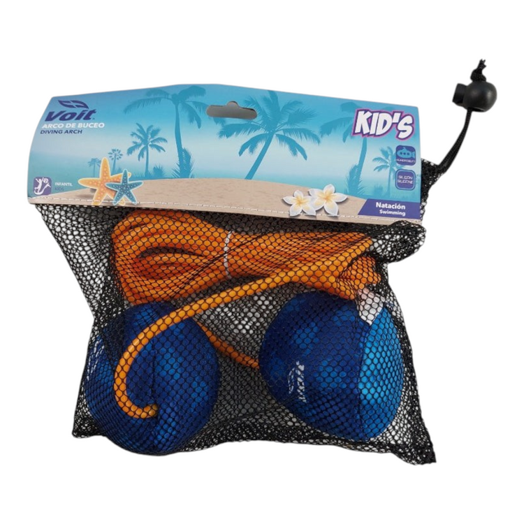 Arco de buceo Radach Sports Voit Atlantis de neopreno con relleno de arena en bolsa de red para alberca