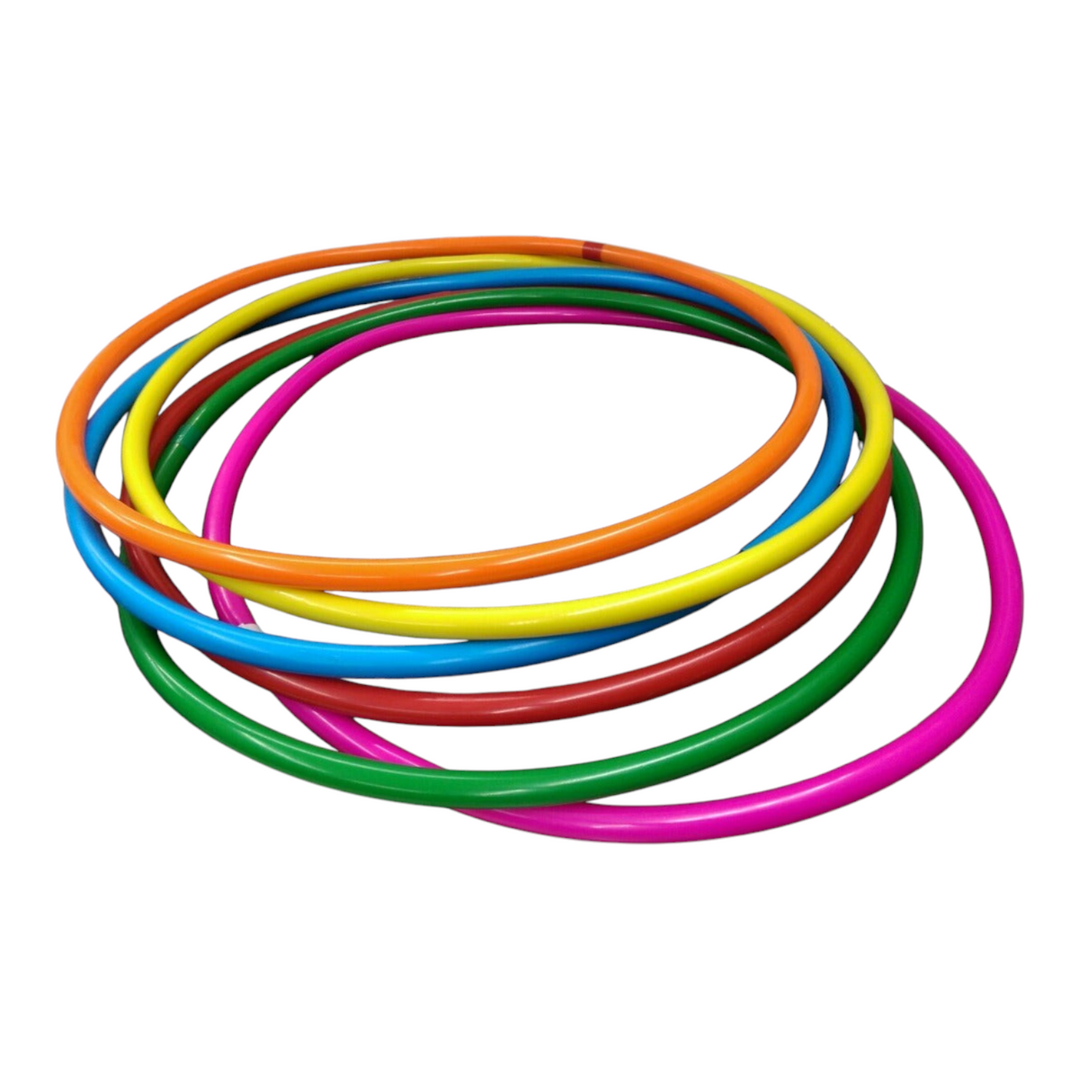 Set de 5 aros Ula Ula Radach Sports de colores vibrantes para ejercicio y juego infantil