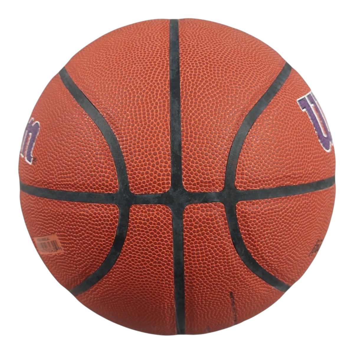 Balón de baloncesto Radach Sports Wilson NBA Team Alliance Lakers con textura de agarre y logotipos oficiales