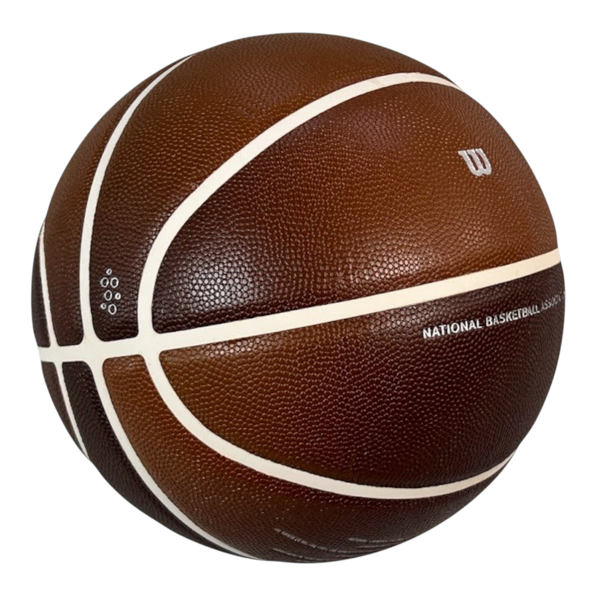 Balón de baloncesto Radach Sports Wilson NBA Champagne serie 1 color marrón degradado con surcos profundos talla 7