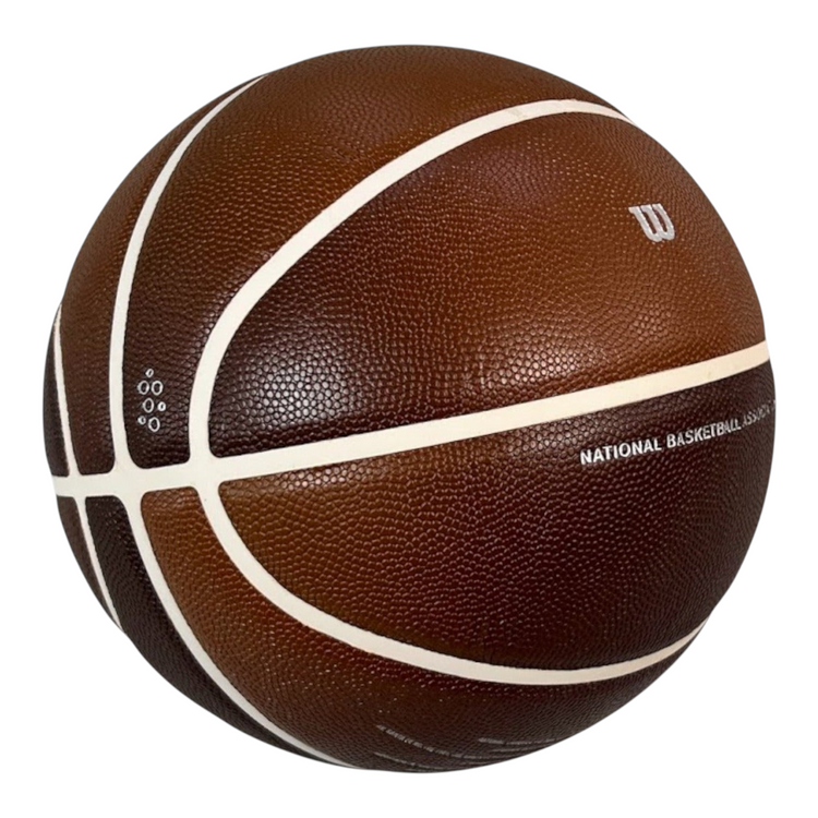 Balón de baloncesto Radach Sports Wilson NBA Champagne serie 1 color marrón degradado con surcos profundos talla 7