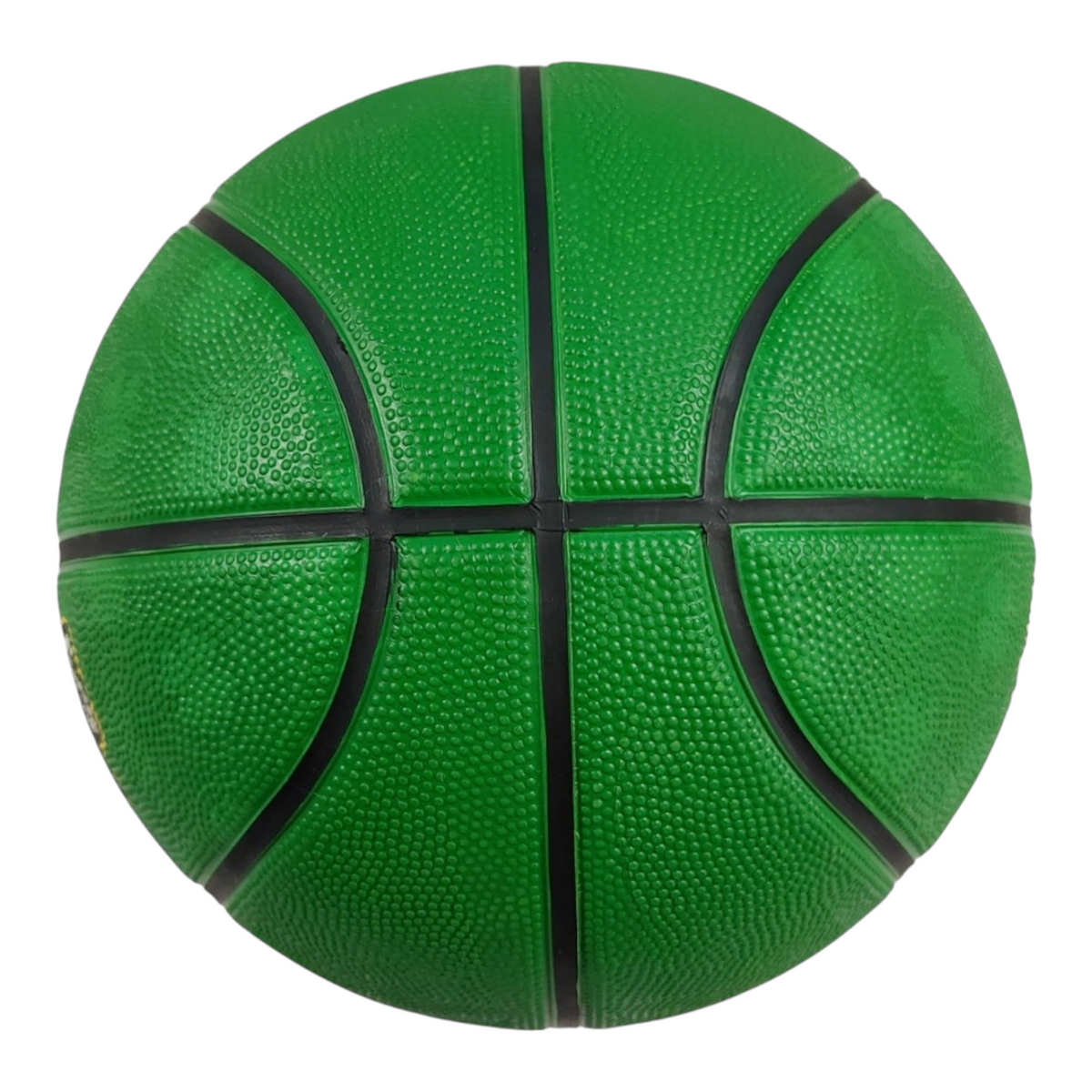 Balón de basquetbol Radach Sports Voit Champions #7 color verde con textura granulada para mejor agarre
