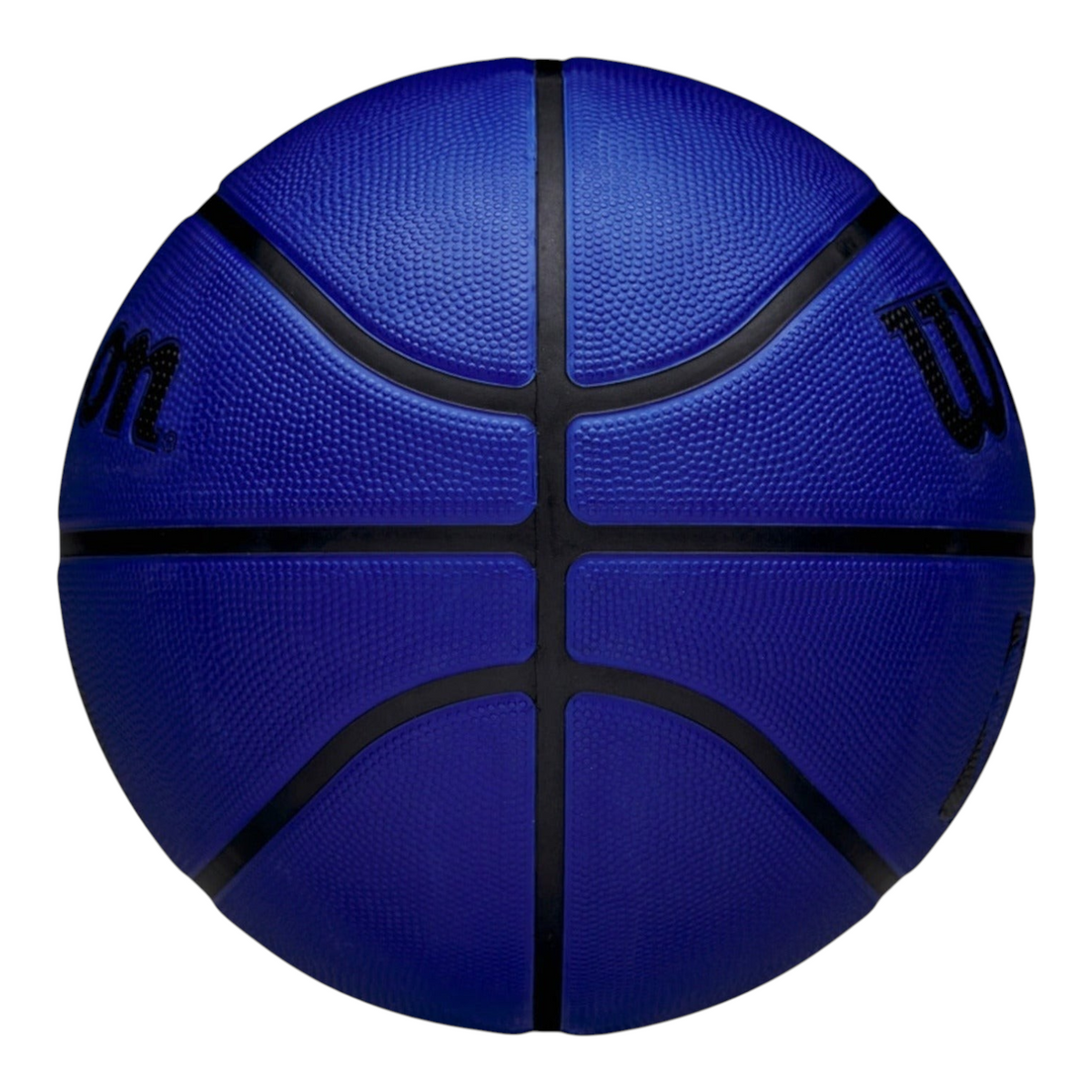 Balón de básquetbol Radach Sports Wilson NBA Warriors talla 7 color azul con canales negros para exteriores