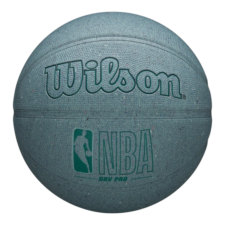 Balón de básquetbol Wilson NBA DRV Pro talla 7 color menta con cubierta Tackskin reciclada de Radach Sports