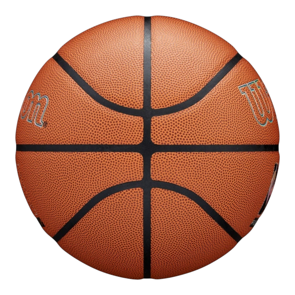Balón de basquetbol Wilson NBA Forge Plus talla 7 de Radach Sports con cubierta Pure Feel para interior y exterior