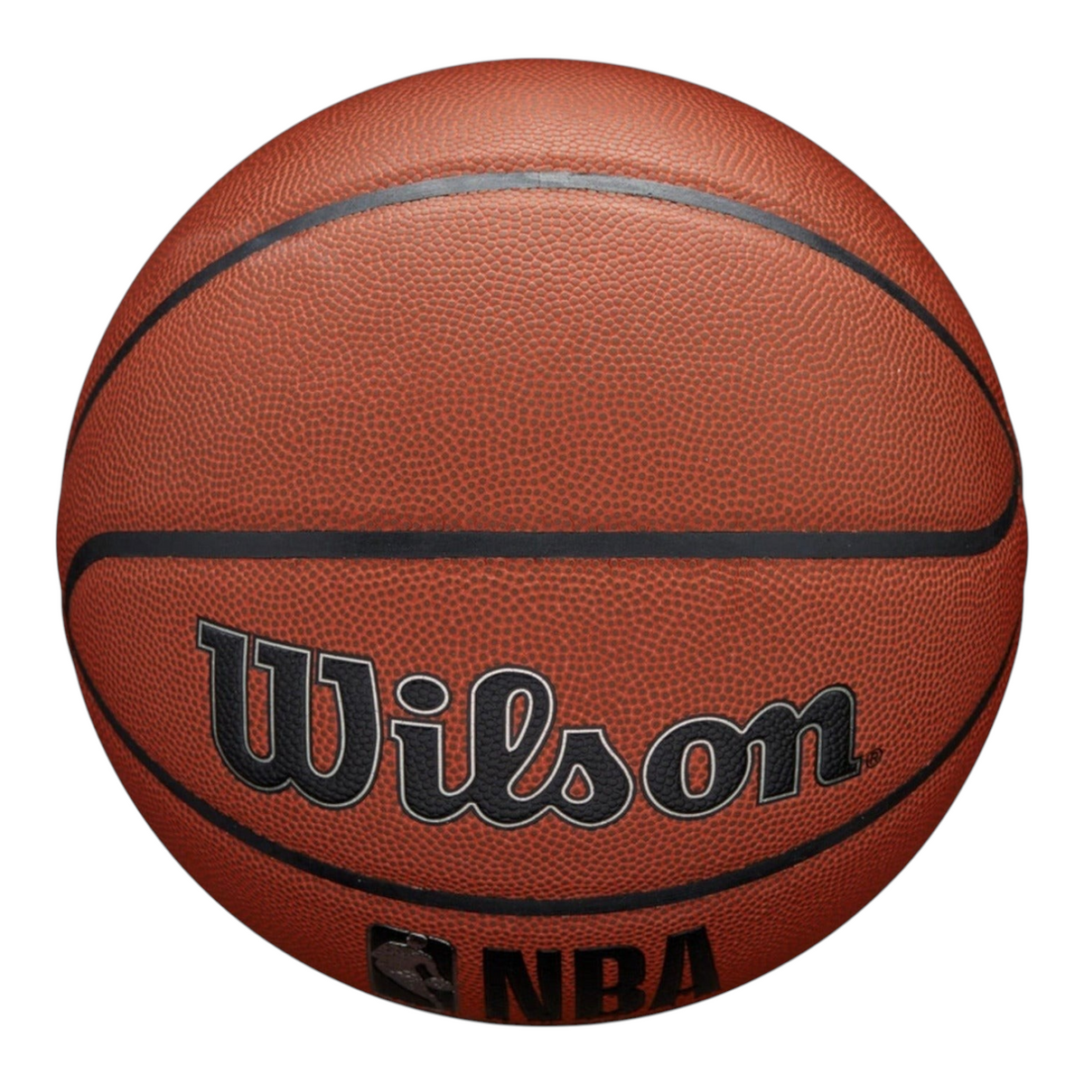 Balón de básquetbol Radach Sports Wilson NBA Forge Pro talla 7 con cubierta de microfibra y canales de profundidad