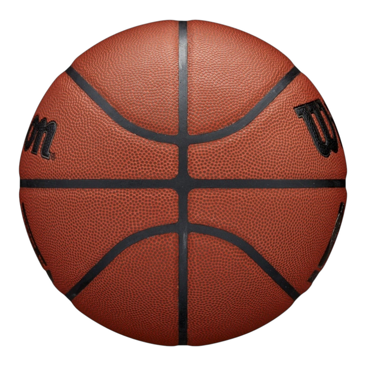 Balón de básquetbol Radach Sports Wilson NBA Forge Pro talla 7 con cubierta de microfibra y canales de agarre