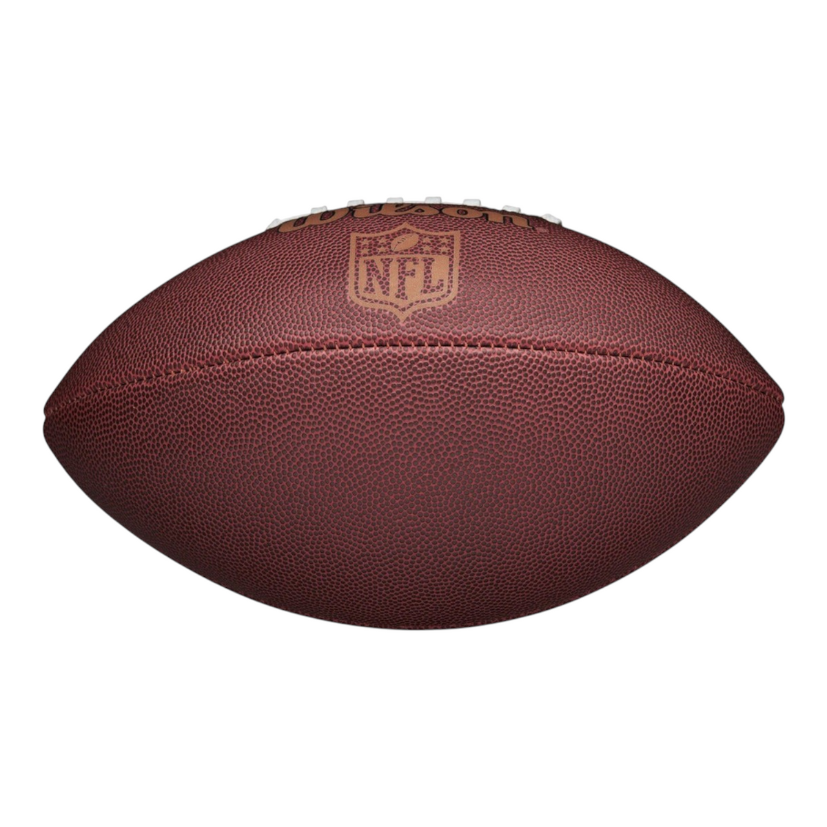 Balón de fútbol americano Radach Sports Wilson NFL Ignition de cuero compuesto color café con logotipo oficial