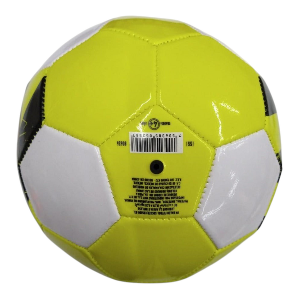 Balón de fútbol Voit Paw Patrol número 3 en color amarillo y blanco, disponible en Radach Sports