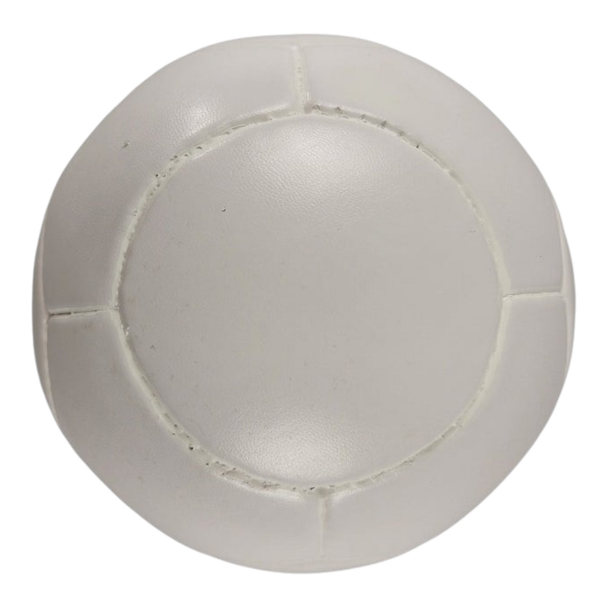 Balón de fútbol de salón Radach Sports número 3, color blanco, cosido a mano y con bote muerto.